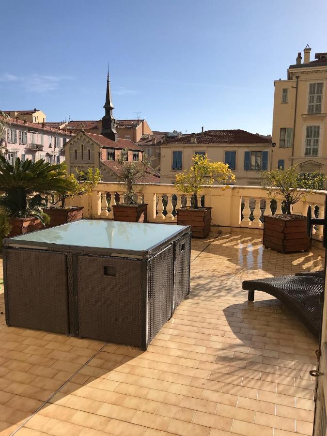 Appartement Terrasse Dans Palace Belle Epoque Menton Eksteriør bilde