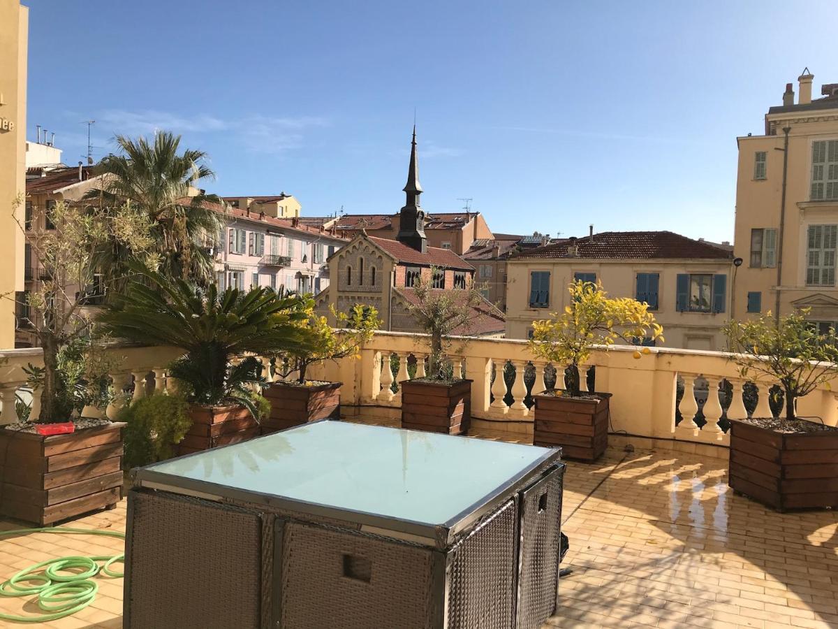 Appartement Terrasse Dans Palace Belle Epoque Menton Eksteriør bilde