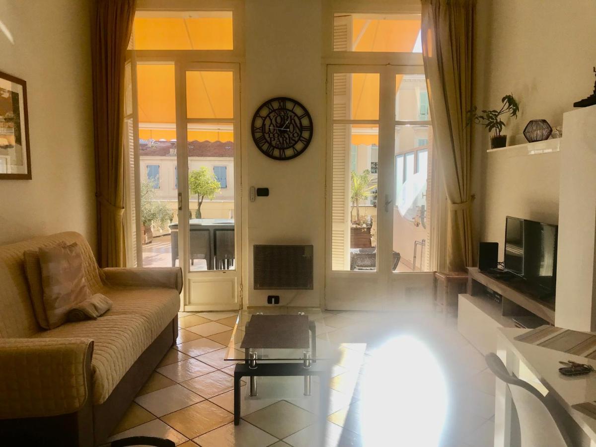 Appartement Terrasse Dans Palace Belle Epoque Menton Eksteriør bilde